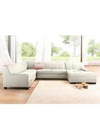 DOMO collection Wohnlandschaft »Norma«, wahlweise mit Bettfunktion beige porzellan