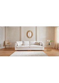 Guido Maria Kretschmer Home & Living Big-Sofa »Pantin«, extra weich und kuschelig, Füllung mit Federn und Daunen , weiss , Guido Maria Kretschmer Home&Living
