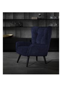 Ohrensessel »Jolyn« , blau , furninova , dunkelblau