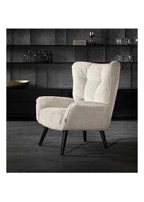 Ohrensessel »Jolyn« , beige , furninova , beigemeliert