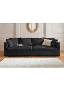 Guido Maria Kretschmer Home & Living Big-Sofa »Pantin«, extra weich und kuschelig, Füllung mit Federn und Daunen , grau , Guido Maria Kretschmer Home&Living , anthrazit