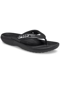 Crocs Zehentrenner »Classic Flip«, zum Baden schwarz 39 Badesandale von Crocs