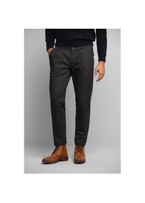 Bugatti Bundfaltenhose, mit weichem Griff grau 33 Länge 34 dunkelgrau Bundfaltenhose mit weichem Griff