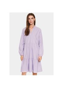 Saint Tropez Sommerkleid »LouiseSZ Dress«, mit Volant lila L (40) N-Gr Lavender Sommerliches Kleid von Saint Tropez