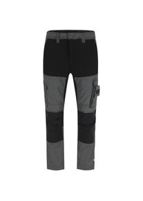 Herock Arbeitshose »Hector Hoses«, Multi-Pocket, 4-Wege-Stretch, verdeckter Knopf, verstärkte Knietaschen grau 54 N-Gr