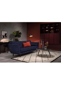 furninova 2, 5-Sitzer »Vera«, inkl. 2 Kissenrollen, im skandinavischen Design blau dark blue