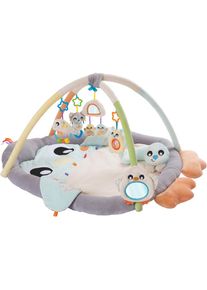 Playgro Baby Gym »Spiel- und Krabbeldecke Pinguin«, mit Seelöwen-Kissen bunt Spielbögen
