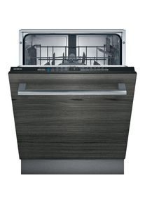Siemens vollintegrierbarer Geschirrspüler »SN61IX12TE«, iQ100, SN61IX12TE, 12 Maßgedecke schwarz Wählen und starten Sie Ihr Spülprogramm bequem...