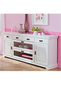 Sideboard &raquo;Ruegen&laquo;, Breite 145 bzw. 180, H&ouml;he 85 cm , weiss , Home Affaire , fsc