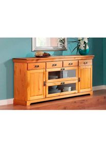 Sideboard &raquo;Ruegen&laquo;, Breite 145 bzw. 180, H&ouml;he 85 cm , beige , Home Affaire , fsc , natur