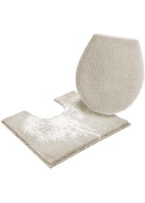 Grund Badematte &raquo;Pusteblume&laquo;, H&ouml;he 20 mm, rutschhemmend beschichtet, schnell trocknend, weiche Haptik, Badematten auch als 3 teiliges Set erh&auml;ltlich ,...