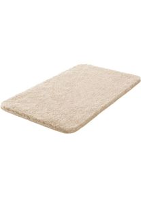 Badematte &raquo;Melange&laquo;, H&ouml;he 27 mm, rutschhemmend beschichtet, besonders dichter Flor , beige , Grund , champagner