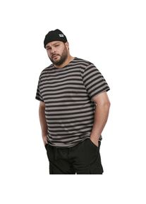 Urban Classics T-Shirt »T-Shirt Stripe Tee« grau 3XL asphalt/black Streifen gehen immer und sind ein tolles Basic jedes Outfit
