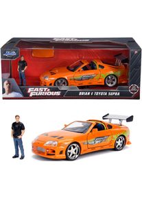 Jada Spielzeug-Auto »Fast & Furious, Toyota Supra« orange