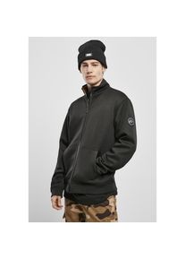 Urban Classics Sommerjacke &raquo;M&auml;nner Teddy Bonded Zip Jacket&laquo; grau M charcoal UC Men