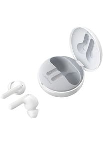LG In-Ear-Kopfhörer »TONE Free FN7«, Bluetooth, Active Noise Cancelling (ANC)-True Wireless, MERIDIAN-Sound-UVnano weiß KLARE SPRACHQUALITÄT - Klar...