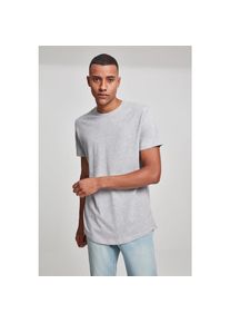 Urban Classics Kurzarmshirt &raquo;Herren Shaped Long Tee&laquo; grau 2XL grey Lang geschnittenes Tall Tee
