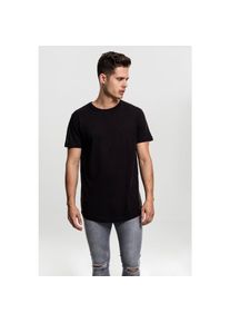Urban Classics Kurzarmshirt »Herren Shaped Long Tee« schwarz 2XL black Lang geschnittenes Tall Tee