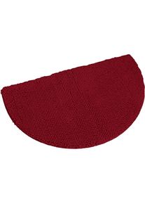 Kinzler Badematte &raquo;Chenille&laquo;, H&ouml;he 18 mm, rutschhemmend beschichtet, fussbodenheizungsgeeignet, Badteppich, Uni Farben, weich, auch als 2-teiliges Set...