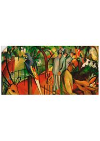 Wandbild »Zoologischer Garten I«, Gruppen & Familien, (1 St.), gedruckt , bunt , Artland