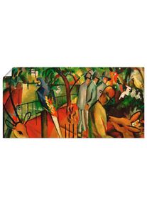 Wandbild »Zoologischer Garten I«, Gruppen & Familien, (1 St.), gedruckt , bunt , Artland