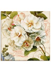 Wandbild &raquo;Garten III&laquo;, Blumen, (1 St.), gedruckt , beige , Artland , naturfarben