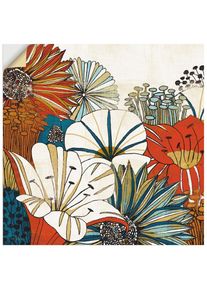 Wandbild &raquo;Zeitgen&ouml;ssischer Garten I&laquo;, Blumen, (1 St.), gedruckt , bunt , Artland