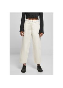 Urban Classics Bequeme Jeans »Damen« beige 26 Normalgrößen whitesand UC Ladies