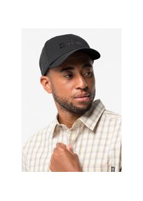 Jack Wolfskin Baseball Cap »BASEBALL CAP« schwarz black Kappe im Basecap-Design