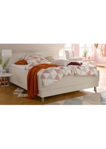 Breckle NORTHEIM Polsterbett, ohne Kopfteil beige