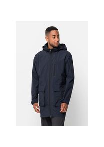 Jack Wolfskin Parka »NORDEN PORT PARKA M«, mit Kapuze blau XL (54/56) night-blue Wetterschutzparka