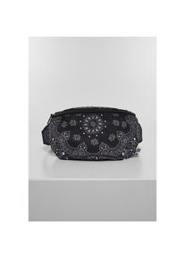 Urban Classics Handtasche »Accessoires Bandana Print Hip Bag« schwarz