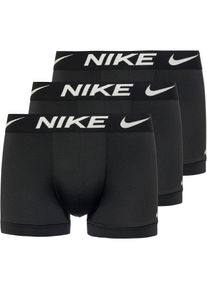 Nike Trunk 3pk Boxer Herren - schwarz - Gr. S - Polyester/Elastan