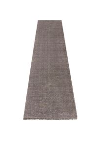 Hochflor-Läufer »Orly«, rechteckig, 32 mm Höhe, Dichter, Hochflor,Meliert, Skandi Look,Robust, Pflegeleicht, Kuschelig , grau , ELLE DECORATION