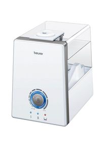 Beurer , Luftbefeuchter &raquo;LB 88&laquo;, 6 l Wassertank , weiss , Inklusive 15 Aromapads und 15 Anti-Kalkpads