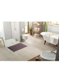 Badematte &raquo;Maja&laquo;, H&ouml;he 4 mm, beidseitig nutzbar, farbige Bord&uuml;re, besonders saugf&auml;hig , grau , Bruno Banani , anthrazit