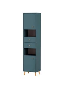 Schildmeyer Hochschrank »Bjarne«, Breite 40, 3 m blau fjord