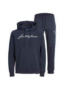 Jack & Jones JACK & JONES Jogginganzug »FREDDIE SWEAT TRACKSUIT«, (Set, 2 tlg.) blau S navy Jogginganzug im stylischen Outfit