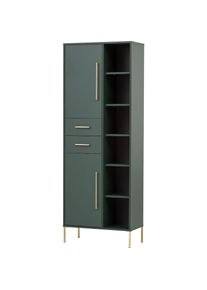 Schildmeyer Hochschrank »Kent«, Breite 67, 1 cm grün waldgrün