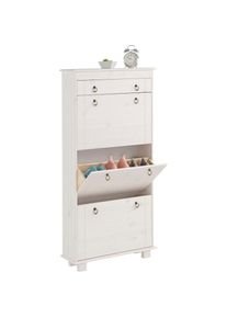 Home Affaire Schuhschrank »Indra«, 70 cm breit weiß
