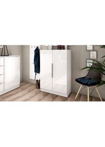 borchardt Möbel BORCHARDT MÖBEL Schuhschrank »Oliva« weiß Weiß Hochglanz