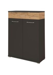 Germania Schuhschrank »Lakewood« braun Graphit/Navarra-Eiche-Nachbildung