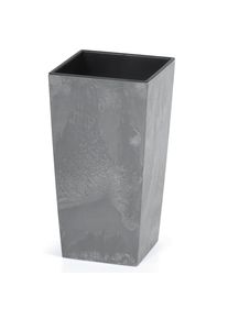 Prosperplast Blumentopf Betonoptik Anthrazit 91L