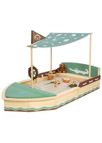 Sandkasten »Jungle King«, natur - salbei - mokka , grün , Muddy Buddy® , natur/braun/grün