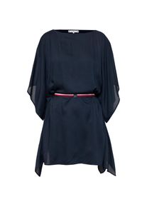 Tommy Hilfiger Kaftan Minikleid Damen - blau - Gr. S/M - Viskose