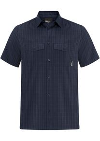 Jack Wolfskin Thompson Shirt Herren blau 2023 S Kurzarm Hemden
