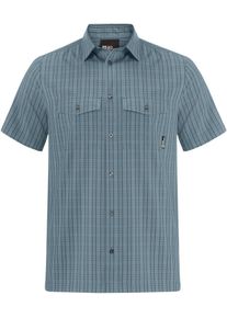Jack Wolfskin Thompson Shirt Herren blau 2023 S Kurzarm Hemden