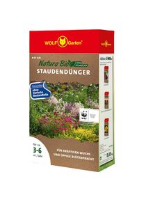 Wolf Garten WOLF-GARTEN Pflanzendünger »N-ST 0, 85 NATURA BIO«, Staudendünger, 0, 85 kg braun