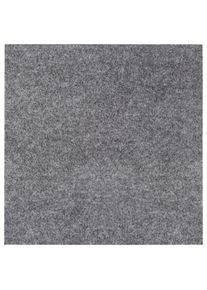 ANDIAMO Teppichfliese »Skandi Nadelfilz«, rechteckig, 4 mm Höhe, 40x40 cm, 25 Stück (4 qm), 50 Stück (8 qm) oder 100 Stück (16 qm) grau