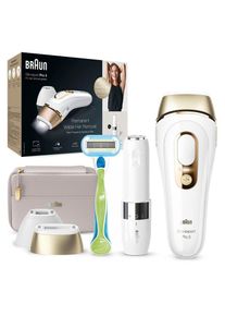Braun IPL-Haarentferner »Silk-Expert Pro 5 PL5159«, 400.000 Lichtimpulse, 400.000 Lichtimpulse, Skin Pro 2.0 Sensor goldfarben